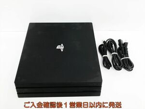 【1円】PS4 Pro 本体 1TB ブラック SONY PlayStation4 CUH-7100B 初期化済 未検品ジャンク プレステ4プロ K09-751os/G4