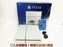 【1円】PS4 本体/箱 セット 500GB ホワイト SONY PlayStation4 CUH-1200A 初期化/動作確認済 K09-752os/G4_画像1