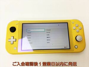 [1 jpy ] nintendo Nintendo Switch Lite body yellow Nintendo switch light the first period . settled / not yet inspection goods Junk H02-707rm/F3