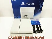 【1円】PS4 本体/箱 セット 500GB ホワイト SONY PlayStation4 CUH-1200A 初期化/動作確認済 プレステ4 K06-041tm/G4_画像1