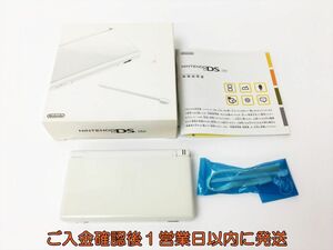 【1円】ニンテンドーDSLite 本体/箱 セット ホワイト 任天堂 USG-001 未検品ジャンク DS Lite H02-695rm/F3