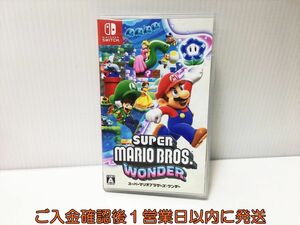 【1円】switch スーパーマリオブラザーズ ワンダー ゲームソフト 状態良好 1A0030-029ek/G1