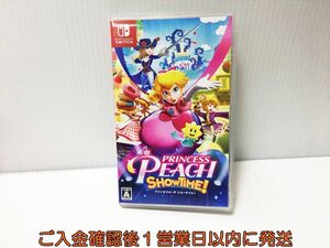 【1円】switch プリンセスピーチ Showtime! ゲームソフト 状態良好 1A0030-031ek/G1