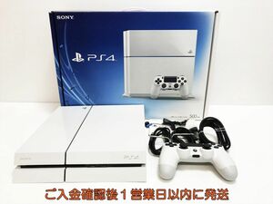 【1円】PS4 本体 500GB ホワイト SONY PlayStation4 CUH-1100A 初期化/動作確認済 プレステ4 G08-324yk/G4