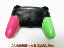 【1円】任天堂 純正 Nintendo Switch Proコントローラー スプラトゥーン2エディション 動作確認済 ニンテンドースイッチ H07-661yk/F3_画像4