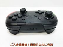 【1円】任天堂 純正 Nintendo Switch Proコントローラー スプラトゥーン2エディション 動作確認済 ニンテンドースイッチ H07-661yk/F3_画像3