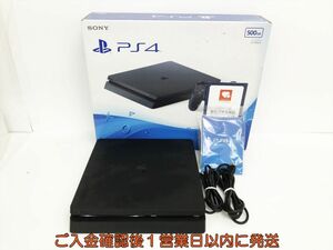 [1 иен ]PS4 корпус / коробка комплект 500GB черный SONY PlayStation4 CUH-2000A первый период ./ рабочее состояние подтверждено K04-007os/G4