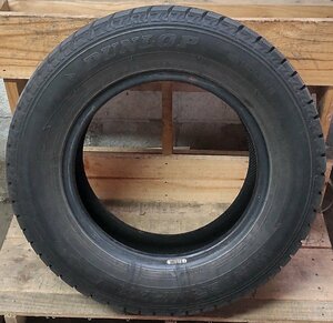 スタッドレス タイヤ 1本 2017年製 14インチ 185/70R14 88Q DUNLOP WINTER MAXX WM02 7.3 中古