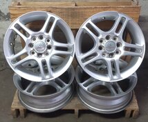 アルミ ホイール 14インチ 4本 HOKUTO Racing 社外 14×5J 8穴 ET47 PCD 100 110 ハブ径 約66 中古_画像1