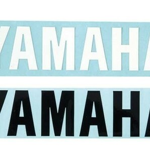 ○YAMAHAエンブレム Sサイズ ステッカー×１枚☆1/ヤマハ純正カッティングステッカー RZ50/RZ125/RZ250/RZ350/RZV500R/SR400/SRX250/XJ400の画像1