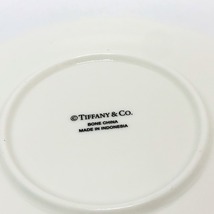 未使用 TIFFANY&Co. ティファニー ボーンチャイナ プレート 2枚セット 食器 お皿 ティファニーブルー ユニセックス【中古】_画像3