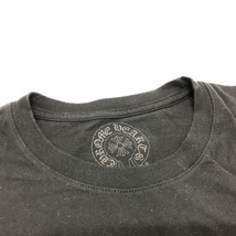 CHROME HEARTS クロムハーツ CH T-SHRT 1 バックアーチロゴプリント 半袖Ｔシャツ ブラック メンズ【中古】_画像3