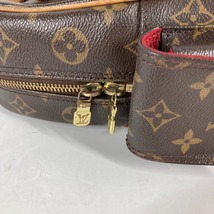 LOUIS VUITTON ルイヴィトン M51161 エクサントリ シテ カバン トートバッグ モノグラム ハンドバッグ ブラウン レディース【中古】_画像3