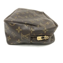 LOUIS VUITTON ルイヴィトン M47522 トゥルース トワレット28 メイクポーチ 化粧ポーチ ブラウン レディース【中古】_画像5