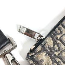 Dior ディオール オブリーク ストラップ付 ポーチ カバン クラッチバッグ ネイビー メンズ【中古】_画像6