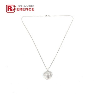 Chopard Copal So Happy 3p Diamond Heart Chain Accessy Chain Колье серебряные дамы [использовали]