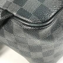 LOUIS VUITTON ルイヴィトン N42403 ジョッシュ バックパック カバン ダミエグラフィット リュックサック ブラック メンズ【中古】_画像7