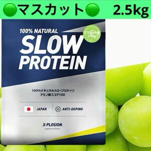 エクスプロージョン スロープロテイン マスカット味 2.5kg