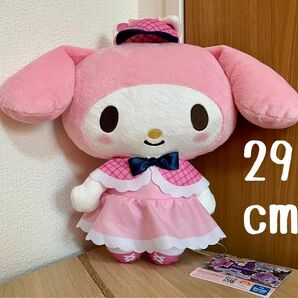 ★マイメロディ・クロミ　マイメロディ　ねこねこ探偵　BIGぬいぐるみ　タグ付き　未使用★