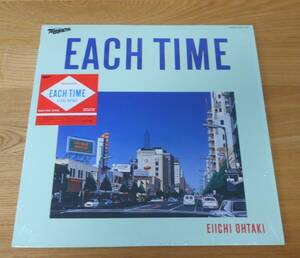 ■大滝詠一LP【EACH TIME/イーチ・タイム】シュリンク・シール帯付/ナイアガラ/松本隆/井上鑑/鈴木茂/林立夫/松武秀樹/北村英治/岡田徹♪