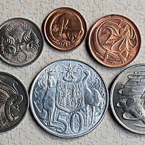 ◎ オーストラリア 1966 ６種セット １０進法通貨初年号の画像1