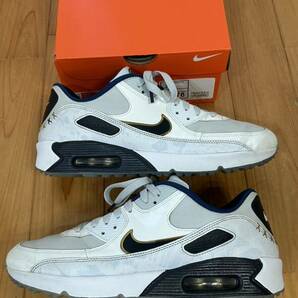 1ラウンド使用のみ 26.5㎝ NIKE ナイキ エアマックス 90G NRG ゴルフ シューズ AIR MAX 90 G 1 tw スパイクレス エアーの画像2