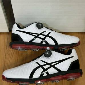 1ラウンド使用のみ TGN919 26.5㎝ 希少 レア asics アシックス ゲルエース ボア BoA ゴルフ シューズ 松山英樹の画像2