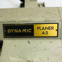 ★☆DYNAMIC PLANER A5 電気カンナ かんな 木工 電動 工具 大工道具 動作確認済み I☆★_画像4