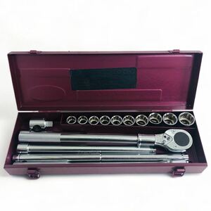 ** unused long-term storage KTC high quality socket wrench set SET No.B4010 HIGH QUALITY ratchet tool tool maintenance maintenance A**