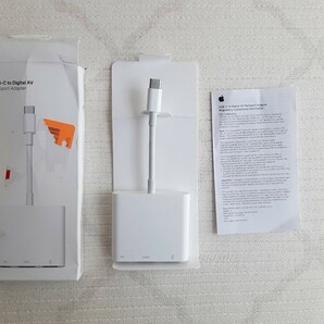 Apple USB-C Digital AV Multiportアダプタ の画像1