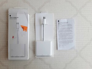 Apple USB-C Digital AV Multiportアダプタ　