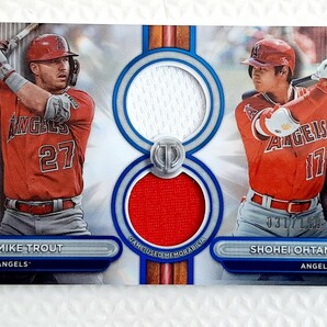 2024 Topps tribute トラウト 大谷翔平 デュアルレリック