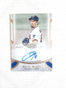 前田健太 Topps Auto 直筆サインカード　ツインズ　ドジャース