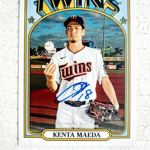 前田健太 Topps Auto 直筆サインカード　ツインズ　ドジャース