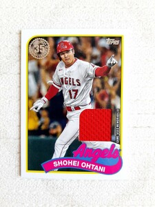 topps 2024 レリックカード　大谷翔平　メモラビリアカード　限定