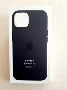 アップル純正 iPhone14シリコンケース　ミッドナイト