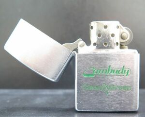 ◆ライター◆オイルライター ZIPPO Cambudy Clean＆Greem コラボ ジッポ 長期保管品