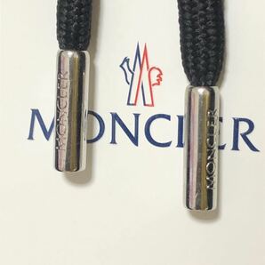 未使用 MONCLER GRIMPEURS モンクレール ジャケット ナイロン パーカー 3 正規品 送料無料 ワッペン ブルゾン フード ブラックトリコロールの画像3