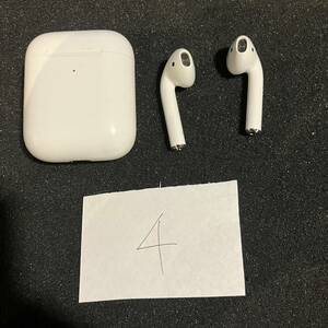 送料無料 最安 動作確認済み Apple AirPods A1938 A2031 A2032 第2世代 アップル ワイヤレスイヤホン 管理4