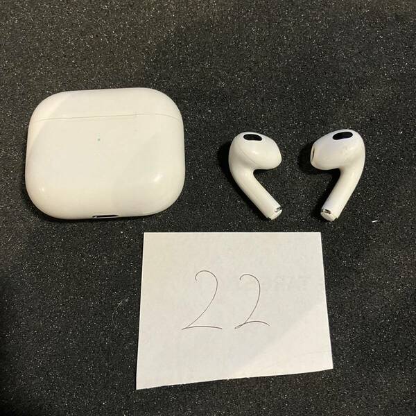 正規品 最安 送料無料 Apple Airpods エアーポッツ エアポッツ 第3世代/A2564・A2565・A2566/ワイヤレスイヤホン 管理22