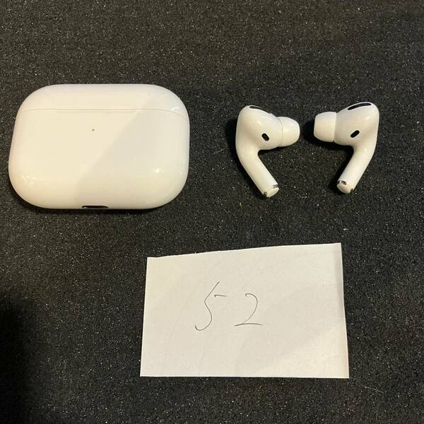 正規品 最安 美品 送料無料 動作確認済み Apple 純正 Air Pods Pro A2083 A2084 A2190 アップル エアーポッズ プロ 本体 MWP22J/A 管理52