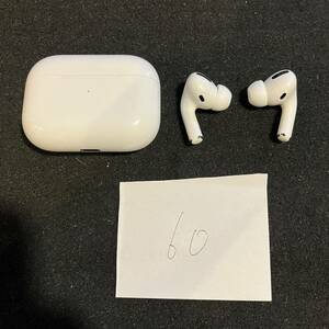 正規品 最安 美品 送料無料 動作確認済み Apple 純正 Air Pods Pro A2083 A2084 A2190 アップル エアーポッズ プロ 本体 MWP22J/A 管理60