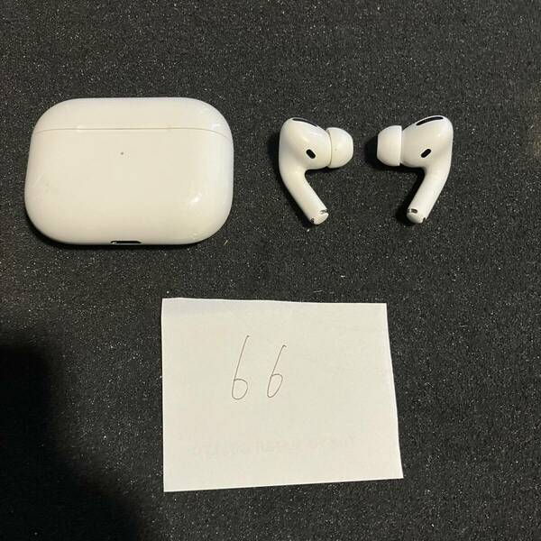 正規品 最安 美品 送料無料 動作確認済み Apple 純正 Air Pods Pro A2083 A2084 A2190 アップル エアーポッズ プロ 本体 MWP22J/A 管理66