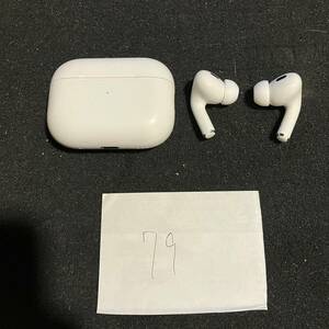 正規品 最安 美品 送料無料 動作確認済み Apple 純正 AirPods Pro 第2世代 MQD83J/A A2698/A2699/A2700 ワイヤレスイヤホン 管理79