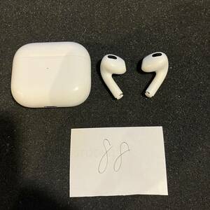 正規品 最安 送料無料 Apple Airpods エアーポッツ エアポッツ 第3世代/A2564・A2565・A2566/ワイヤレスイヤホン 管理88