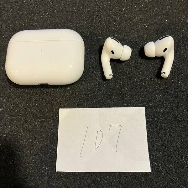 正規品 最安 美品 送料無料 動作確認済み Apple 純正 Air Pods Pro A2083 A2084 A2190 アップル エアーポッズ プロ 本体 MWP22J/A 管理107