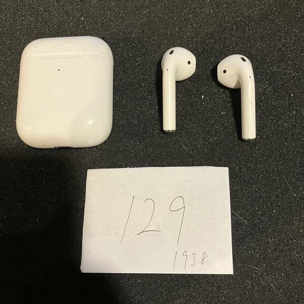 送料無料 最安 動作確認済み Apple AirPods A1938 A2031 A2032 第2世代 アップル ワイヤレスイヤホン 管理129