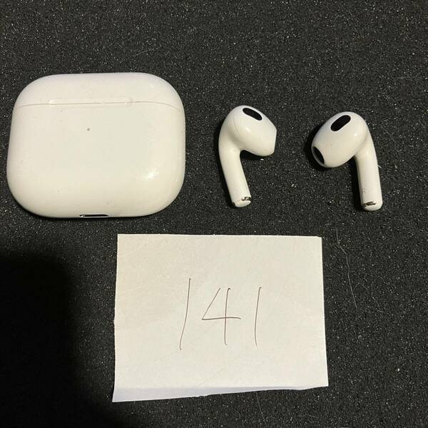 正規品 最安 美品 送料無料 動作確認済み Apple 純正 Air Pods 第3世代 MPNY3J/A A2564 A2565 A2897 アップル エアポッズ 本体 管理141