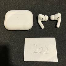 正規品 最安 美品 送料無料 動作確認済み Apple 純正 Air Pods Pro A2083 A2084 A2190 アップル エアーポッズ プロ 本体 MWP22J/A 管理202_画像1