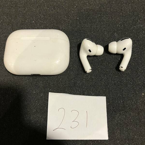 正規品 最安 美品 送料無料 動作確認済み Apple 純正 Air Pods Pro A2083 A2084 A2190 アップル エアーポッズ プロ 本体 MWP22J/A 管理231